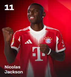 11 Nicolas Jackson