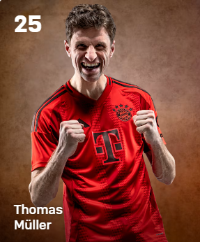 25 Thomas Müller