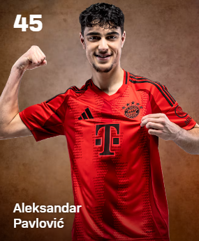 45 Aleksandar Pavlovic