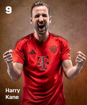 9 Harry Kane